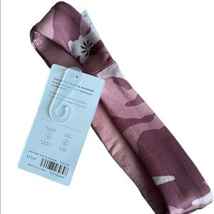 Athleta Girl Pink Camo Handband.